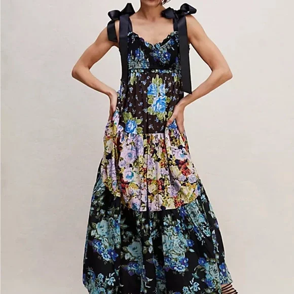 knee length dresses for ladies Free People Bluebell Maxi Dress – Josie's Boutique